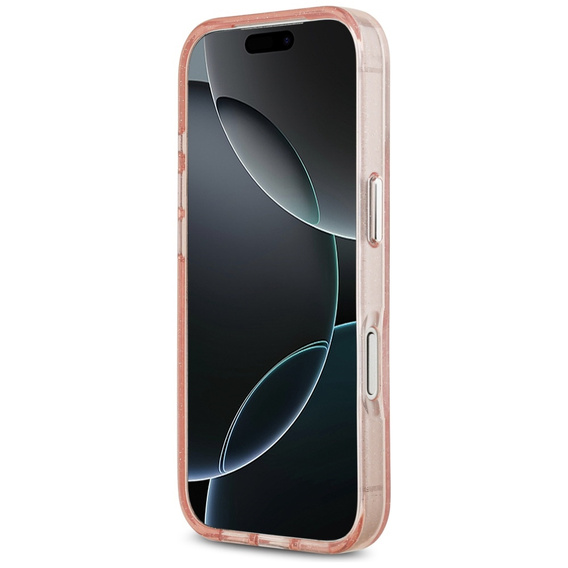 Θήκη Karl Lagerfeld IML Glitter Karl & Choupette Heads Logo MagSafe για iPhone 17 Pro