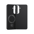 θήκη BENKS Kevlar για Samsung Galaxy S25, για MagSafe, Carbon Fiber, μαύρη