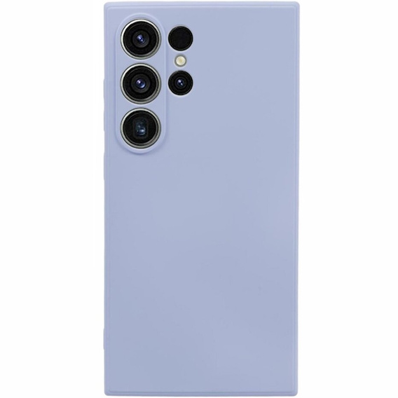 Θήκη για Samsung Galaxy S24 Ultra, Silicone Lite, μωβ