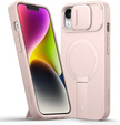 Θήκη για iPhone 13/14 Suritch Shockproof, Suritch Shockproof, για MagSafe, ροζ