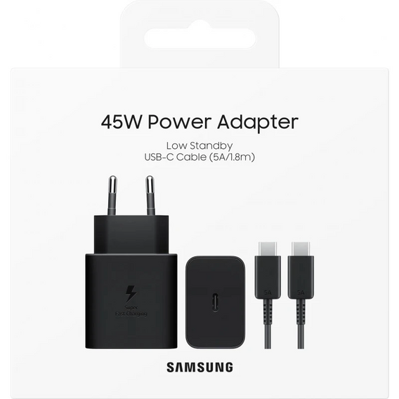 Φορτιστής δικτύου 45W GaN EP-T4511 USB-C Power Delivery για Samsung Galaxy