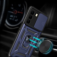 Θήκη για Infinix Hot 50 Pro+ 4G, CamShield Slide, μπλε