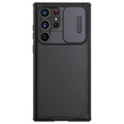 Θήκη για Samsung Galaxy S23 Ultra, θωρακισμένη Nillkin, CamShield Pro, μαύρη
