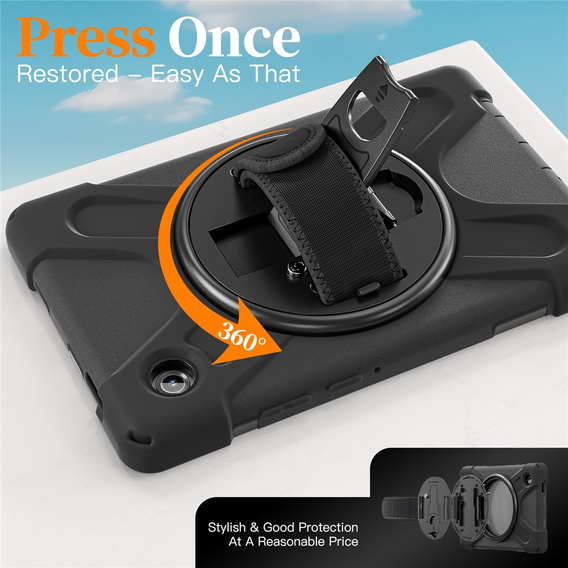 Θήκη με βάση και ιμάντα ώμου για Samsung Galaxy Tab A11