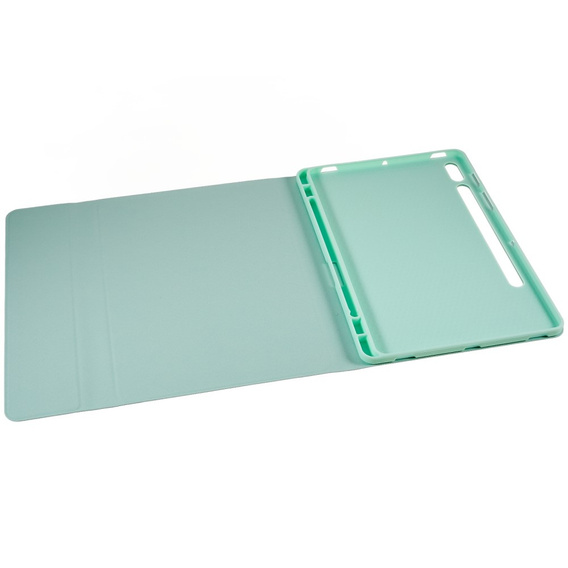 Θήκη + πληκτρολόγιο Samsung Galaxy Tab S7 T870/T875 / S8, Pen Slot, πράσινη