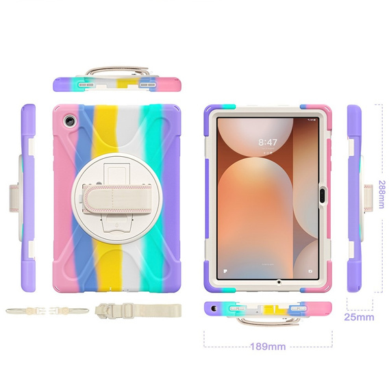 Θήκη με βάση και ιμάντα ώμου για Samsung Galaxy Tab A11+