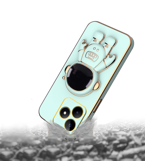 Θήκη για Realme Note 50, Astronaut, πράσινη