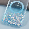 θήκη για Samsung Galaxy S24, Glittery, για MagSafe, μπλε