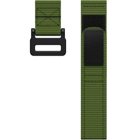Pasek nylonowy do Garmin Fenix 7/Fenix 6 Pro/Forerunner 935/945/955 22mm, Green