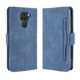 Θήκη με πτερύγιο για Xiaomi Redmi Note 9, Card Slot, μπλε
