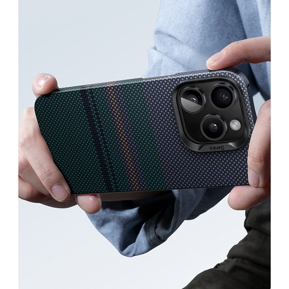 Θήκη BENKS Kevlar Magnetic Armor Air Aurora 600D SA66 για MagSafe για iPhone 16 Pro Max