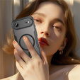 Θωρακισμένη θήκη για iPhone Air, για MagSafe, μαύρο ματ