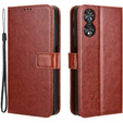 Θήκη με πτερύγιο για TCL 40 NxtPaper, Crazy Horse Wallet, καφέ
