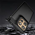 Θήκη για Motorola Edge 50 Neo / Motorola ThinkPhone 25, Carbon, μαύρη