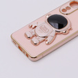 Θήκη για Oppo A78 4G, Astronaut, ροζ rose gold