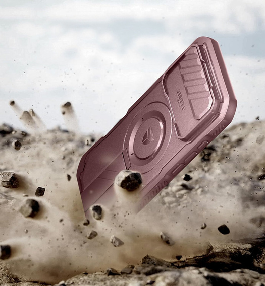 Θωρακισμένη θήκη Dexnor με βάση στήριξης και κλείστρο κάμερας, για MagSafe για iPhone 17 Air