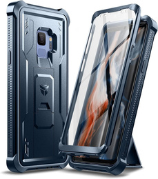 Θωρακισμένη θήκη για Samsung Galaxy S9, Dexnor Full Body, μπλε
