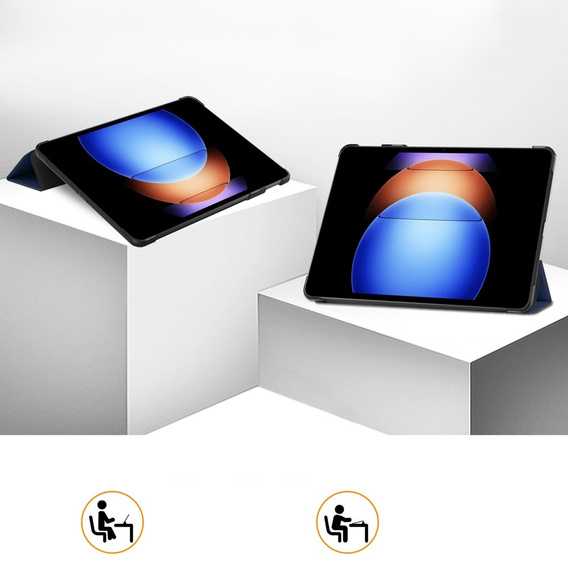 Θήκη για Xiaomi Pad 6S Pro 12.4, Smartcase, σκούρο μπλε
