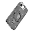 Η θήκη iPhone 16e, Glittery Magnetic Kickstand, μαύρη