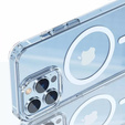 Θήκη για iPhone 14 Pro Max, Dropproof MagSafe, διαφανής