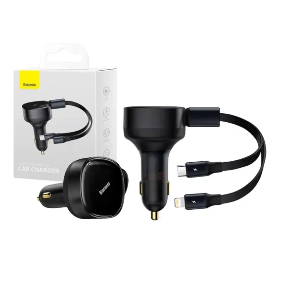 Φορτιστής αυτοκινήτου Baseus Enjoyment 30W για smartphones, tablets και άλλες κινητές συσκευές