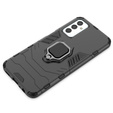 Θήκη για Samsung Galaxy M13 4G, Kickstand Ring, μαύρη
