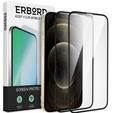 2x Κεραμικό υβριδικό γυαλί ERBORD για iPhone 12 / 12 Pro