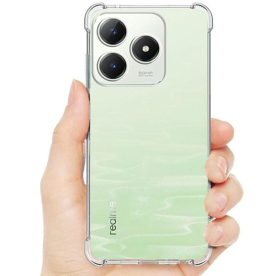 Θήκη για Realme C61, Dropproof, διαφανής