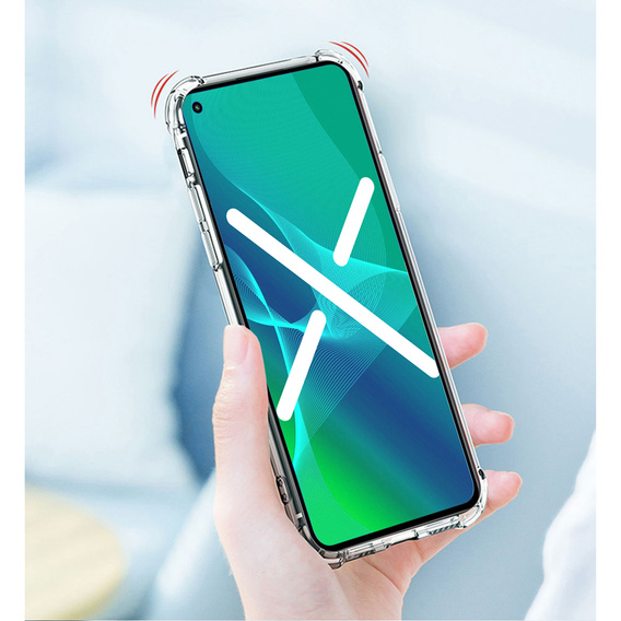 Θήκη για Oppo Reno6 Pro 5G, Dropproof, διαφανής