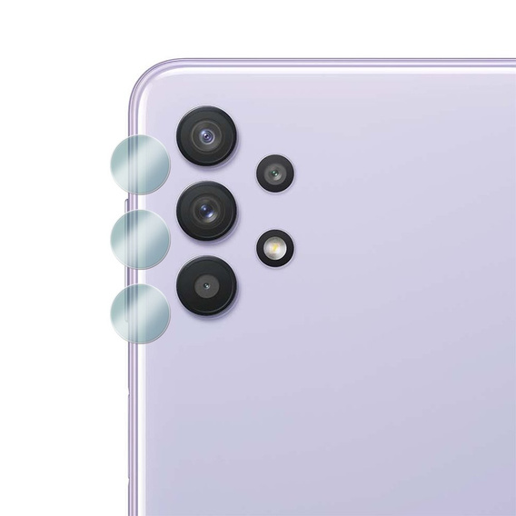 Μετριασμένο γυαλί για κάμερα για το Samsung Galaxy A32 5G, διαφανής