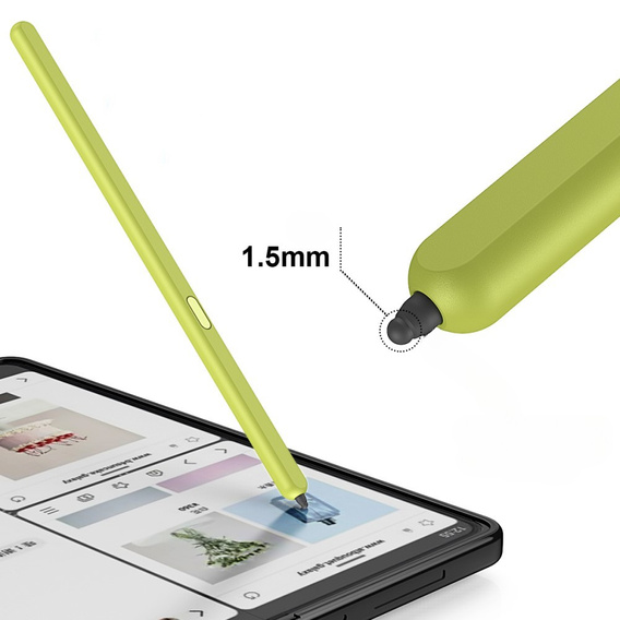 Γραφίδα Touch Screen Stylus Pen για Samsung Galaxy Z Fold5 5G / Z Fold6 5G, κίτρινη