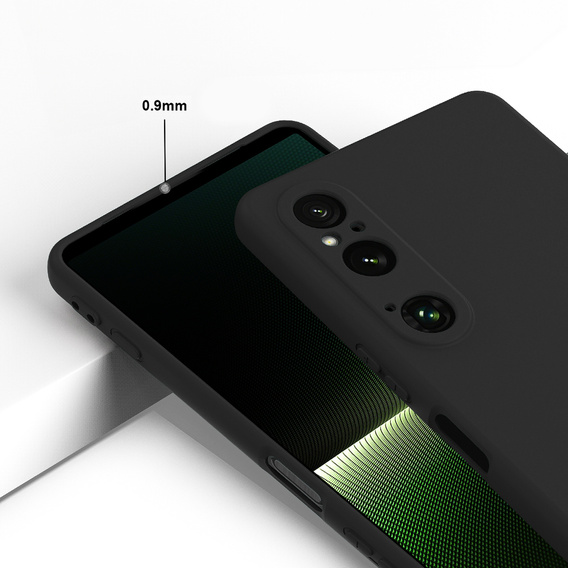 Λεπτή θήκη για Sony Xperia 1 VI, Slim, μαύρη