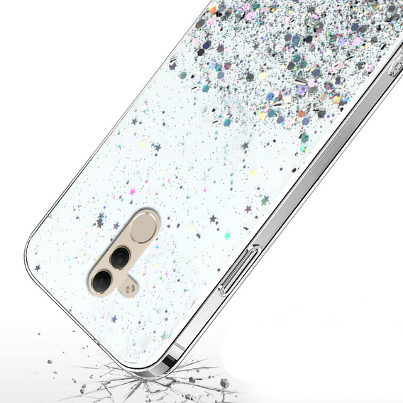 Θήκη για Huawei Mate 20 Lite, Glittery, διαφανής