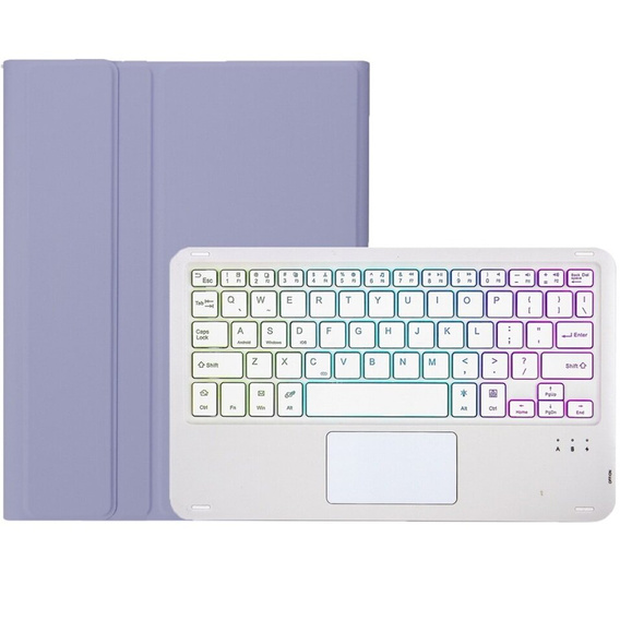 Θήκη + πληκτρολόγιο Xiaomi Pad 6 / 6 Pro, with touchpad, μωβ