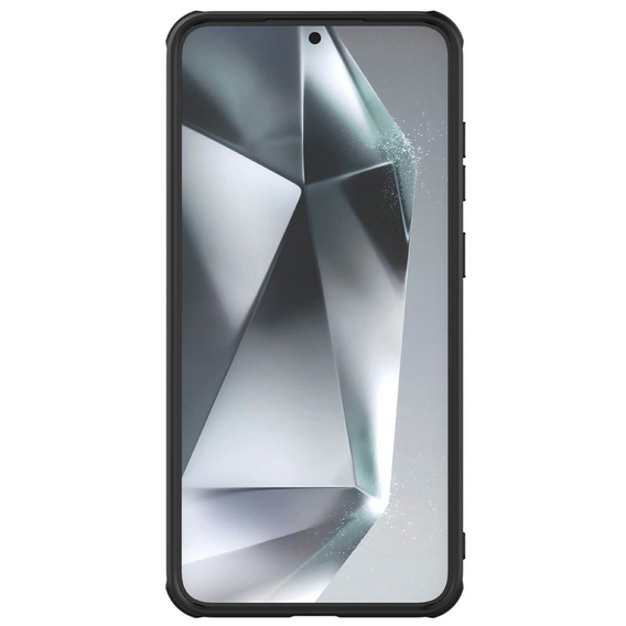 θήκη NILLKIN για Samsung Galaxy S25+ Plus, Frosted Shield, για MagSafe, μαύρη