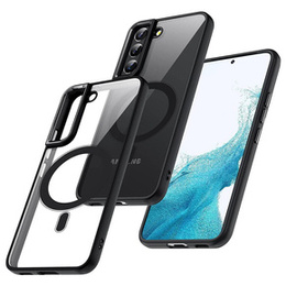 Θήκη για Samsung Galaxy S22 5G, ERBORD Hybrid MagSafe Case, μαύρη