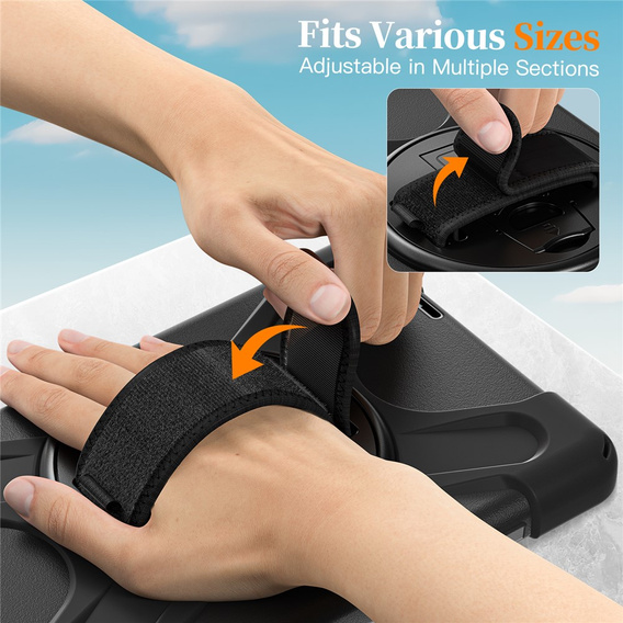 Θήκη με βάση και ιμάντα ώμου για Lenovo Tab One