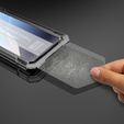2x Μετριασμένο γυαλί για iPhone 16 Pro, ERBORD Easy App Full Screen Protector
