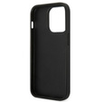 Karl Lagerfeld Θήκη για iPhone 14 Pro, Saffiano Choupette Head Patch, ασημένια