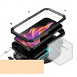 Θήκη για iPhone 15, R-JUST CamShield Slide, θωρακισμένη, μαύρη
