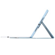 Θήκη πληκτρολογίου για iPad 11" 2025 A16 (11 gen.) / iPad 10.9" 2022 (10 gen.), Rotary 360° Leather, γαλάζια