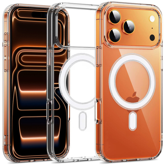 Μαγνητική θήκη TPU + Ακρυλικό για iPhone 17 Pro (συμβατή με MagSafe)