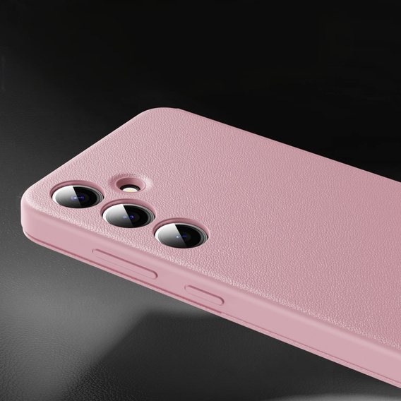 Αναδιπλούμενη θήκη για Samsung Galaxy S23, Smart View Wallet, ροζ