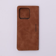 Θήκη για Xiaomi Redmi 12C, ERBORD Vintage, πορτοφόλι με πτερύγιο, καφέ