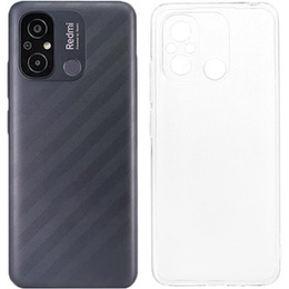 Λεπτή θήκη για Xiaomi Redmi 12C/11A 4G, Slim, διαφανής