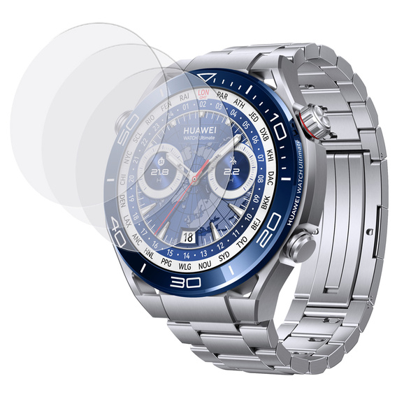 3x Φύλλο υδρογέλης ERBORD για Huawei Watch Ultimate