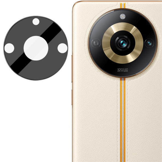 IMAK Γυαλί κάμερας για Realme 11 Pro / 11 Pro +, μαύρη