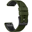 Λουράκι σιλικόνης για Garmin Fenix 7 / Forerunner 965 / 955 / 945 / 935, πράσινη / Μαύρο
