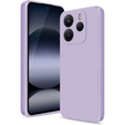 Θήκη για Xiaomi Redmi Note 14 4G, Silicone Lite, μωβ