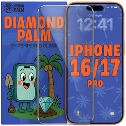 Διαμαντένιο γυαλί Diamond Palm για iPhone 17 Pro / 17 / 16 Pro